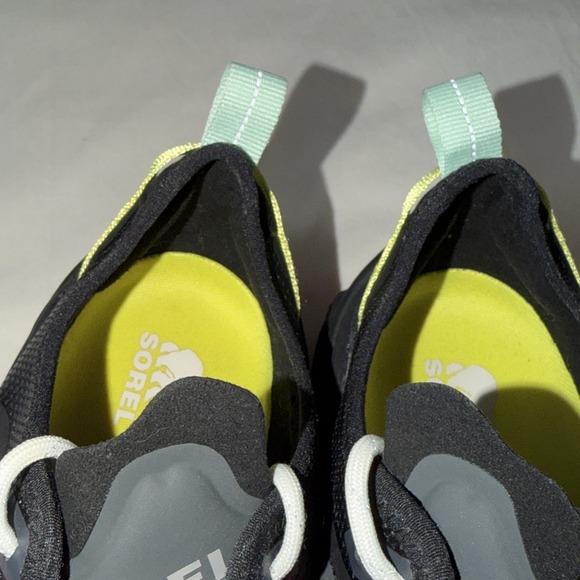 Sorel Sneakers Women 9.5 Black Sorel Kinetic Breakthru Tech Lace Athletic NL4827 - Picture 10 of 16